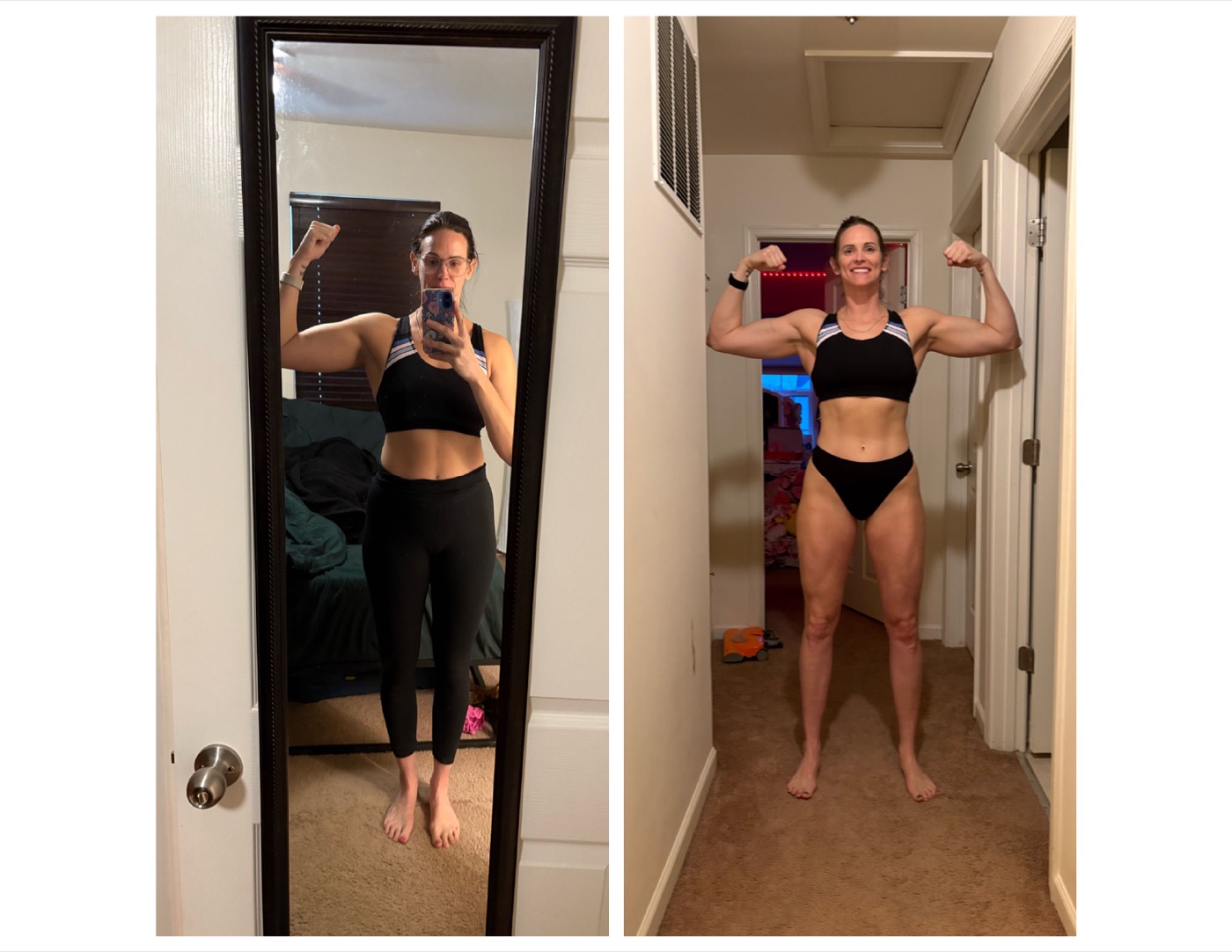 Lindsey's front progress photos